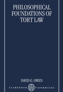 The Philosophical Foundations of Tort Law | Zookal Textbooks | Zookal Textbooks