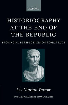 Historiography at the End of the Republic | Zookal Textbooks | Zookal Textbooks