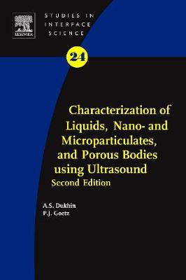 Characterization of liquids, nano- and microparticulates, and porous bodies using ultrasound, Second Edition | Zookal Textbooks | Zookal Textbooks
