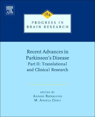 Progress in Brain Research, Volume 184 | Zookal Textbooks | Zookal Textbooks