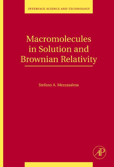 Macromolecules in Solution and Brownian Relativity | Zookal Textbooks | Zookal Textbooks