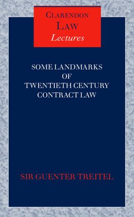 Some Landmarks of Twentieth Century Contract Law | Zookal Textbooks | Zookal Textbooks