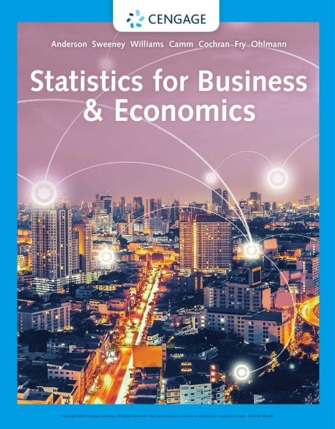 Statistics for Business & Economics | Zookal Textbooks | Zookal Textbooks