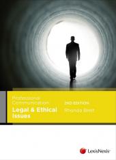 Professional Communication: Legal and Ethical Issues, 2nd Edition | Zookal Textbooks | Zookal Textbooks