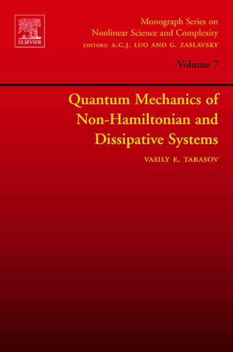 Quantum Mechanics of Non-Hamiltonian and Dissipative Systems | Zookal Textbooks | Zookal Textbooks