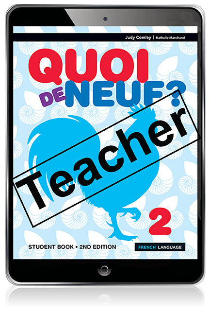 Quoi de Neuf ? 2 Teacher eBook and Audio Download (Access Card) | Zookal Textbooks | Zookal Textbooks