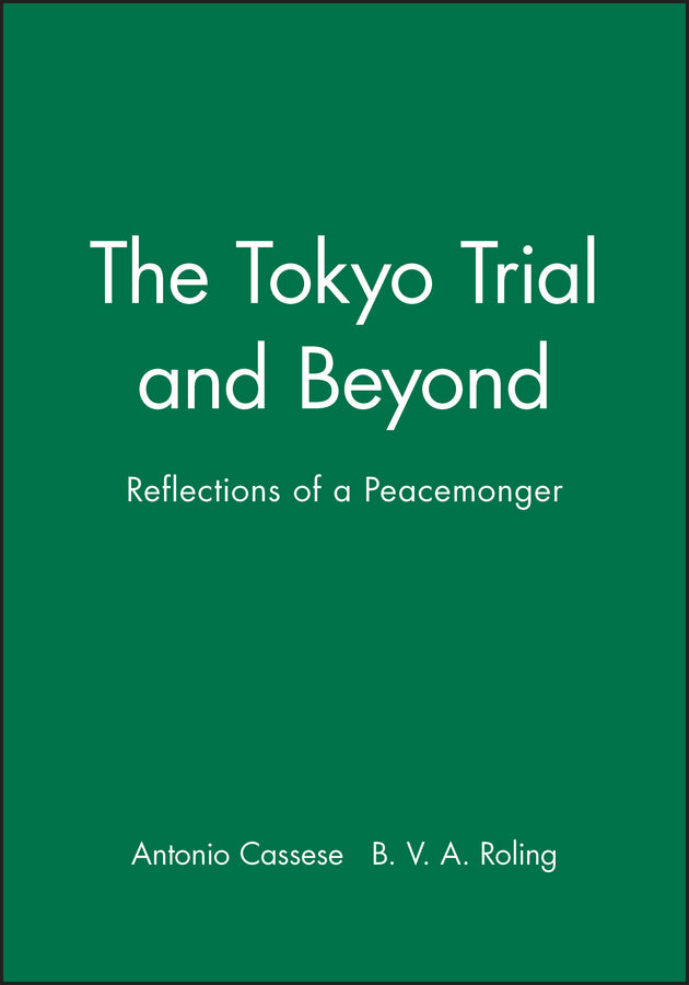 The Tokyo Trial and Beyond | Zookal Textbooks | Zookal Textbooks
