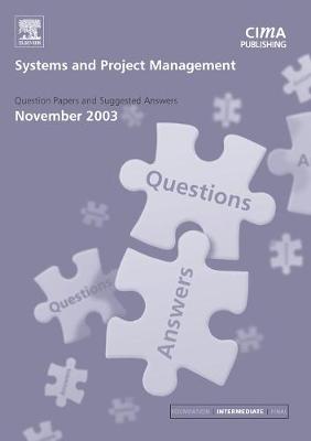 Systems and Project Management November 2003 | Zookal Textbooks | Zookal Textbooks