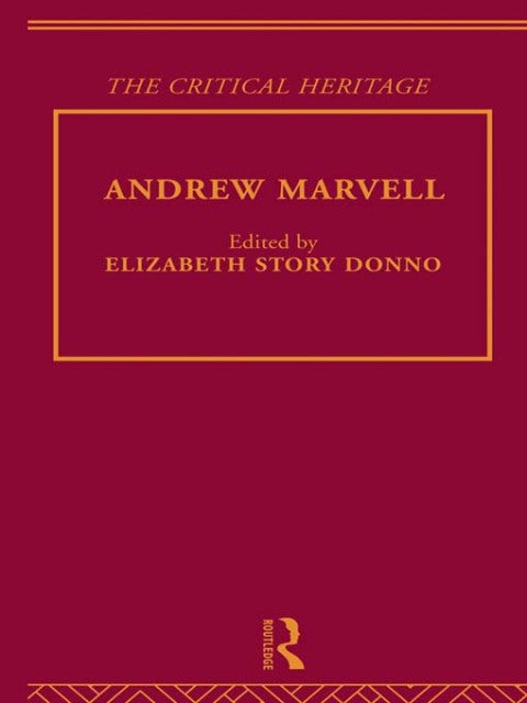 Andrew Marvell | Zookal Textbooks | Zookal Textbooks