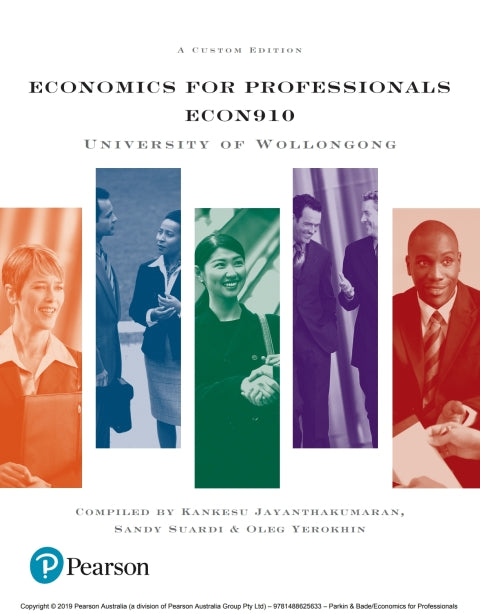 Economics for Professionals (Custom Edition eBook) | Zookal Textbooks | Zookal Textbooks