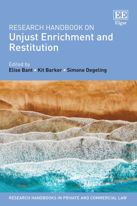 Research Handbook on Unjust Enrichment and Restitution | Zookal Textbooks | Zookal Textbooks