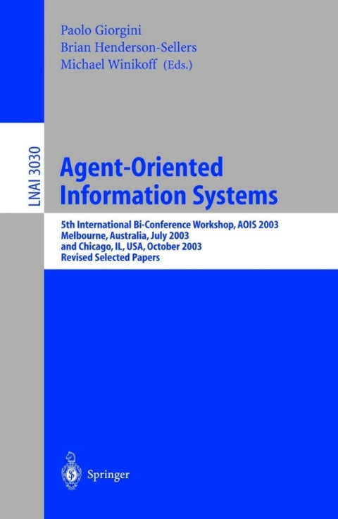 Agent-Oriented Information Systems | Zookal Textbooks | Zookal Textbooks