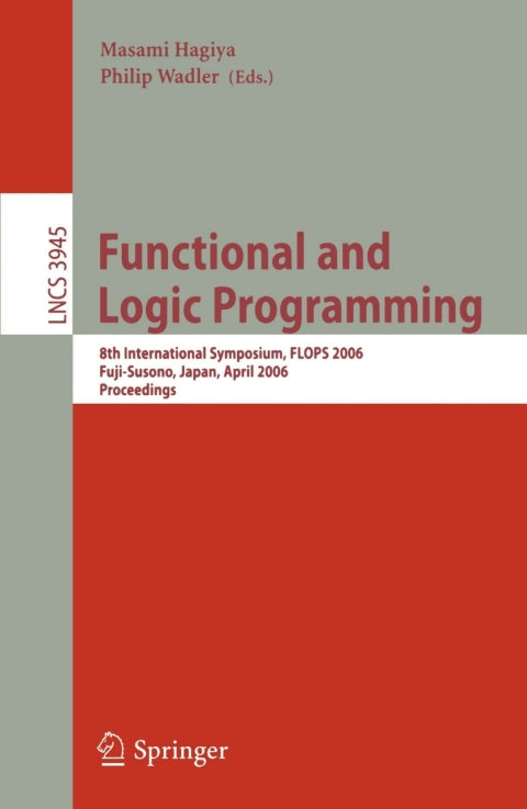 Functional and Logic Programming | Zookal Textbooks | Zookal Textbooks