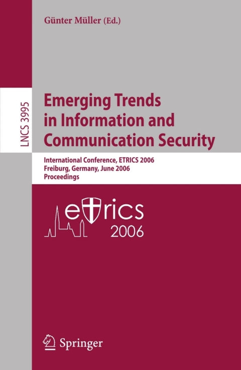 Emerging Trends in Information and Communication Security | Zookal Textbooks | Zookal Textbooks