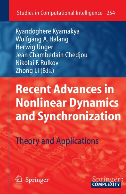 Recent Advances in Nonlinear Dynamics and Synchronization | Zookal Textbooks | Zookal Textbooks