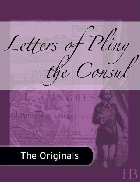 Letters of Pliny the Consul | Zookal Textbooks | Zookal Textbooks